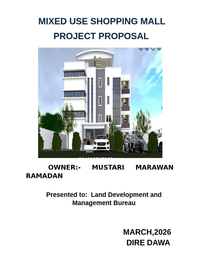 Fozia Mixed Use Building | PDF | Depreciation | Economies