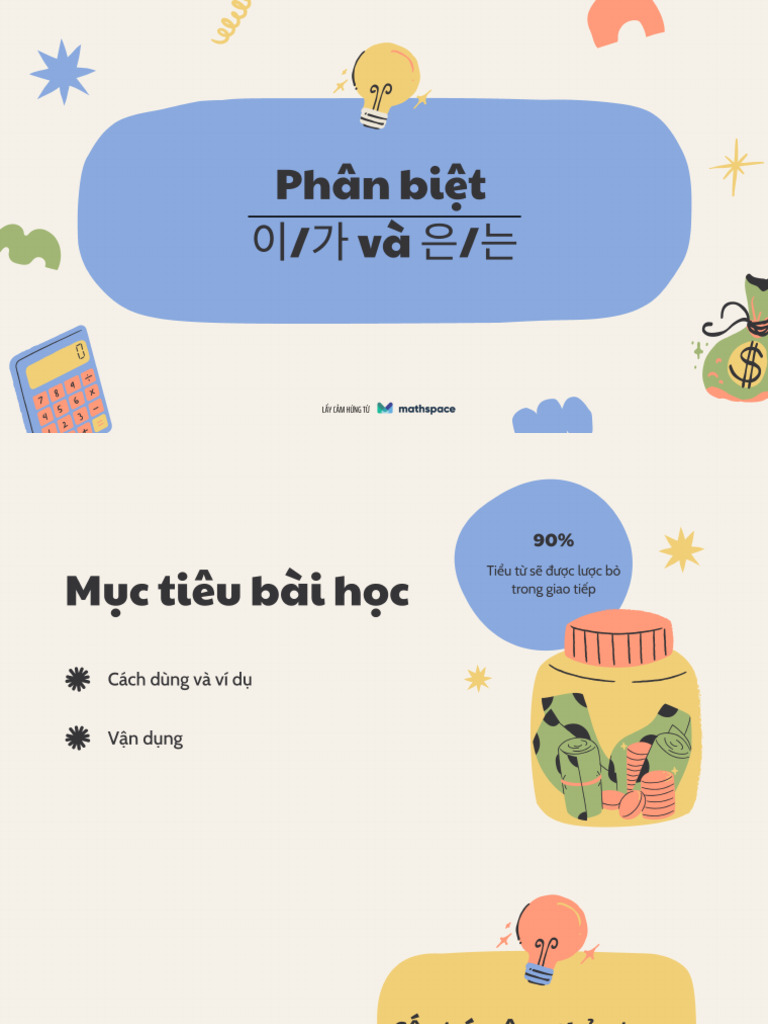 Phân Biệt 이가 Và 은는 | PDF