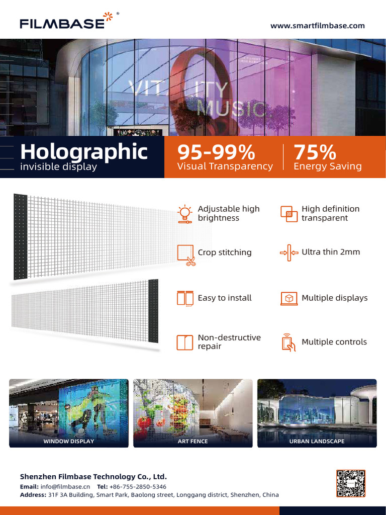 Holographic Invisible Display | PDF | Printed Circuit Board | Electronics