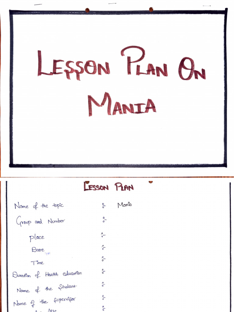 Lesson | PDF