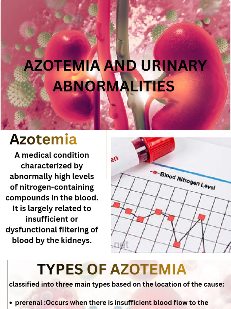 Azotemia and Urinary Abnormalities | PDF | Edema | Kidney