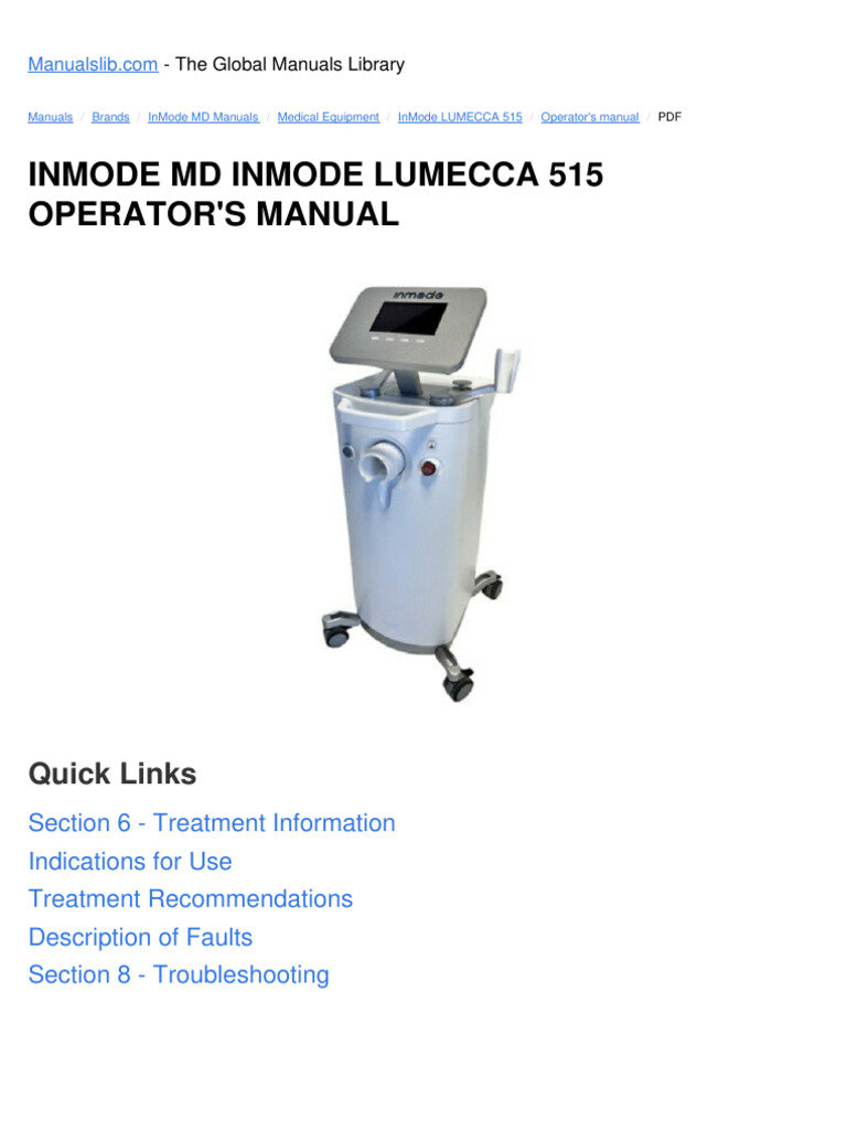 InMode IPL | PDF