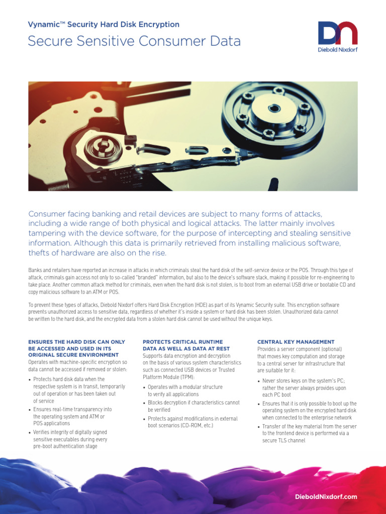 Vynamic Security Hard Disk Encryption Product Card | PDF | Encryption ...