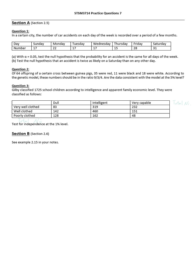 Practice Questions 7 | PDF
