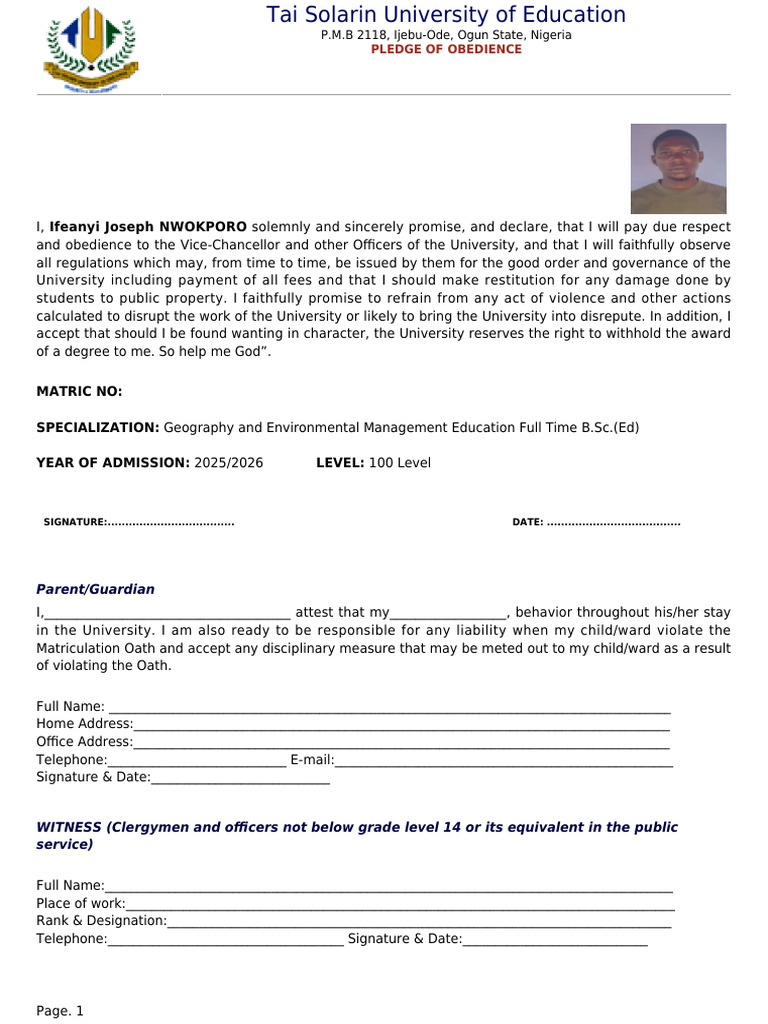 Pledge | PDF