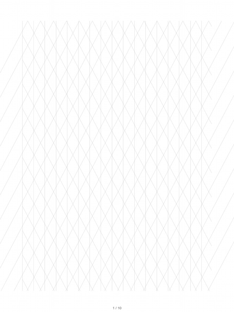 Standard Isometric Grid | PDF
