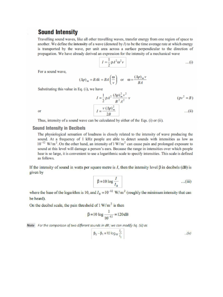 Sound Waves | PDF