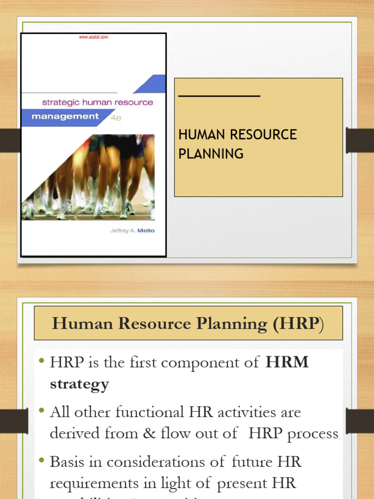 Human Resource Planning | PDF | Human Resource Management | Employment