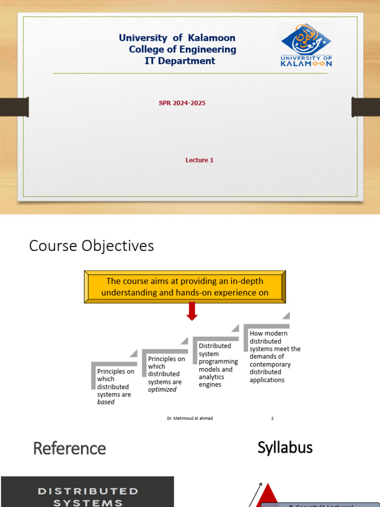 Lecture01 Introduction | PDF | Distributed Computing | Cpu Cache