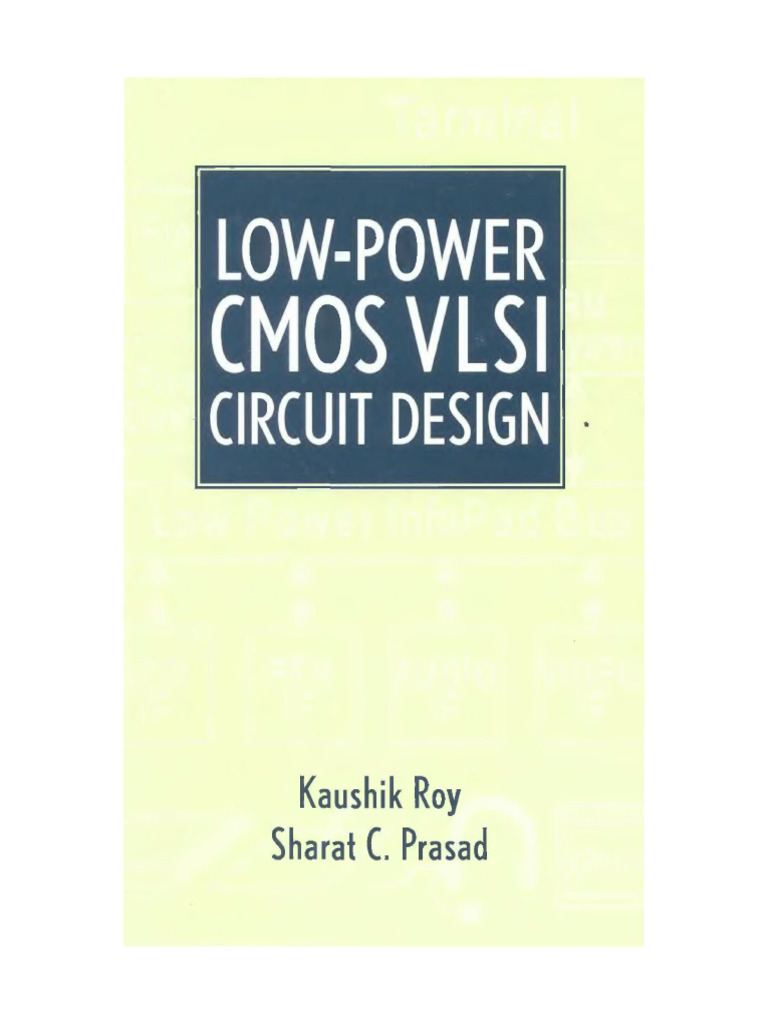 Low Power CMOS VLSI Circuit Design | PDF