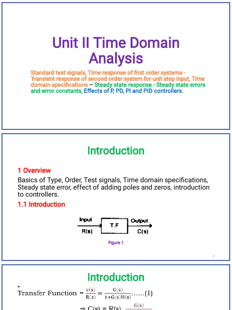 Unit 2 Time Domain Final 2026 | PDF | Control Theory | Applied Mathematics