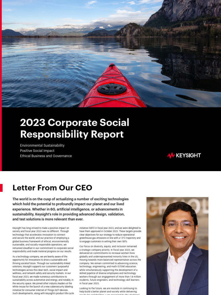 2023 Corporate Social Responsibility Report | PDF