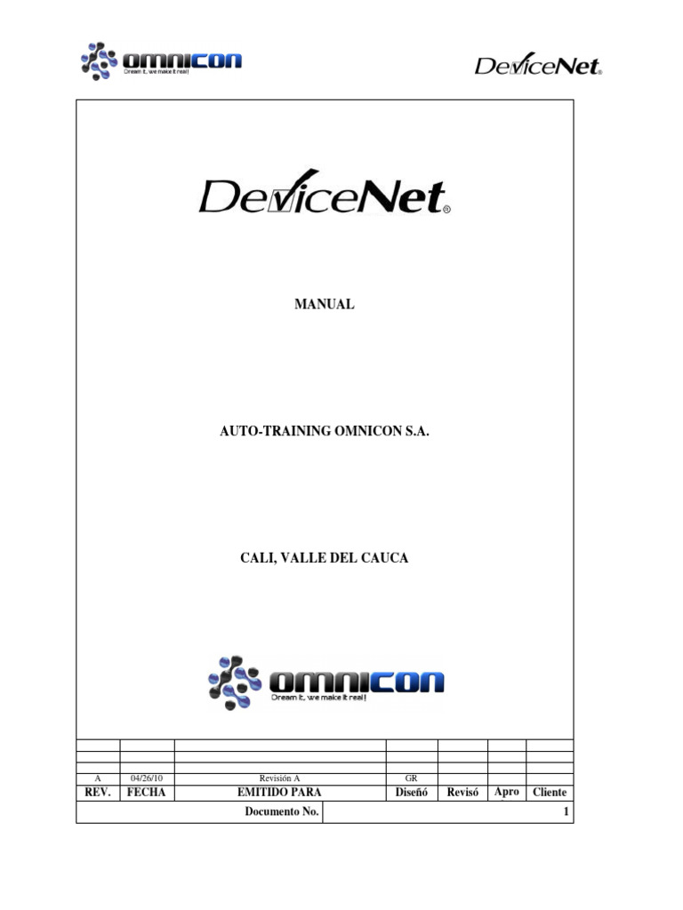 Lab Devicenet | PDF | Ventana (informática) | Ciencias de la Computación