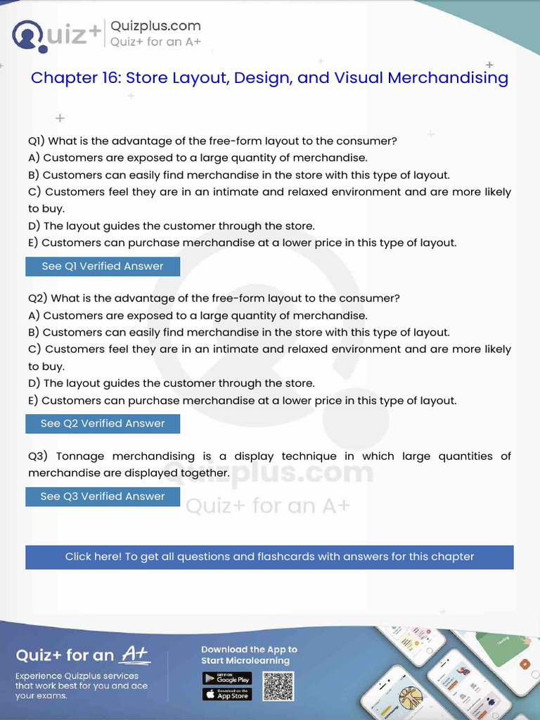 What Is The Advantage of The Freeform Layout To The Consumer | PDF ...