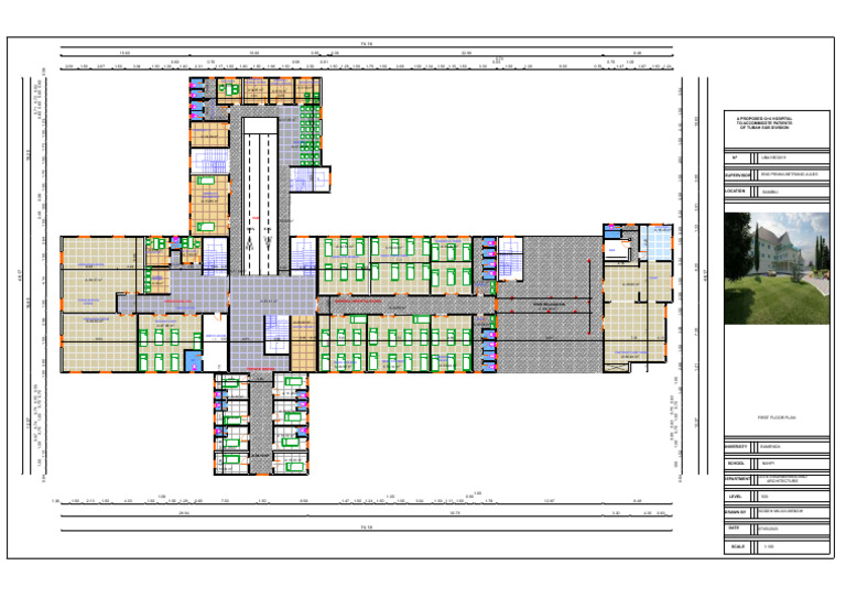 A Proposed G+2 Hospital To Accommodte Patients of Tubah Sub Division | PDF