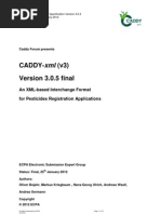 CADDY XML Specification V 3 0 5