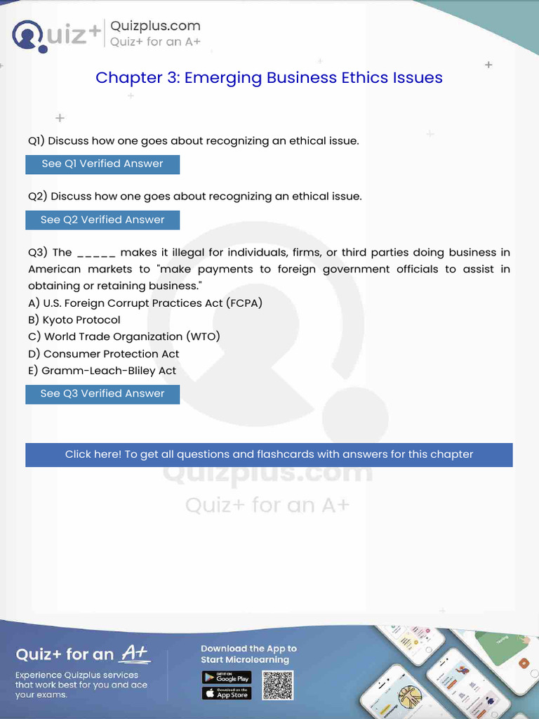 Discuss How One Goes About Recognizing An Ethical Issue | PDF ...