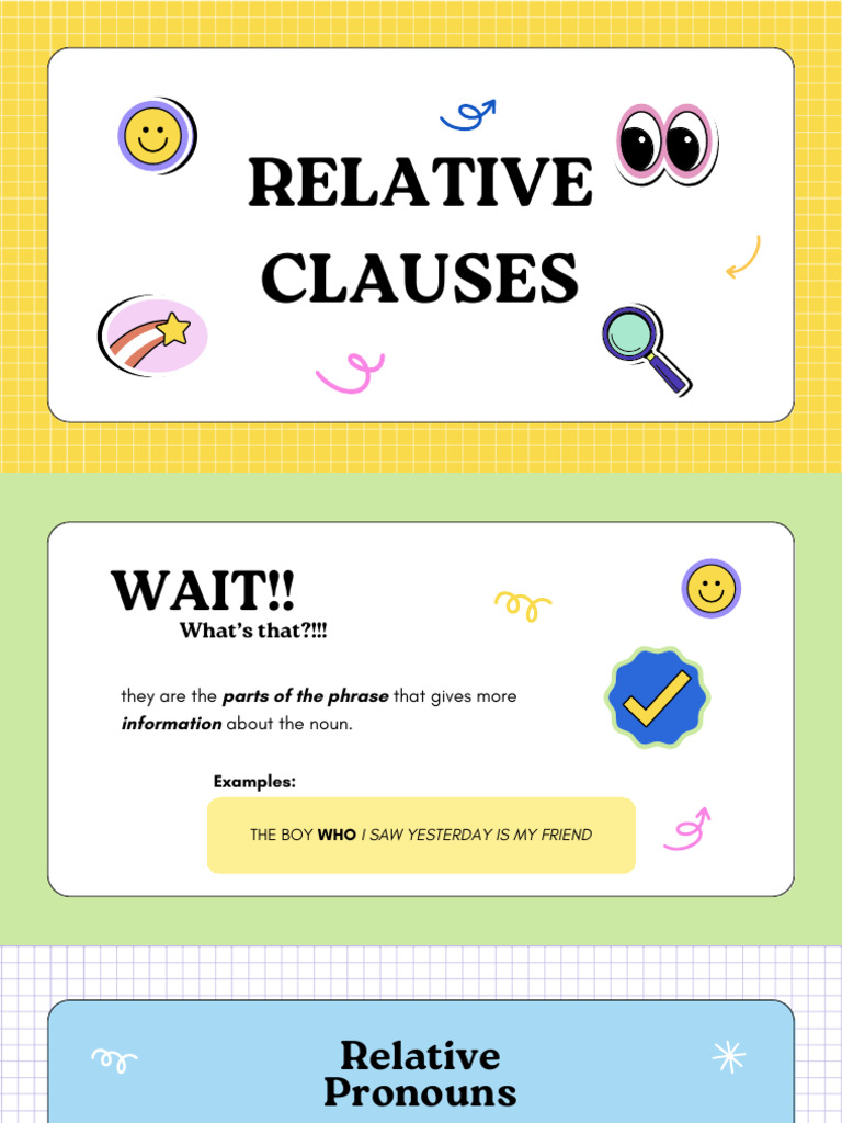 Relative Clauses | PDF
