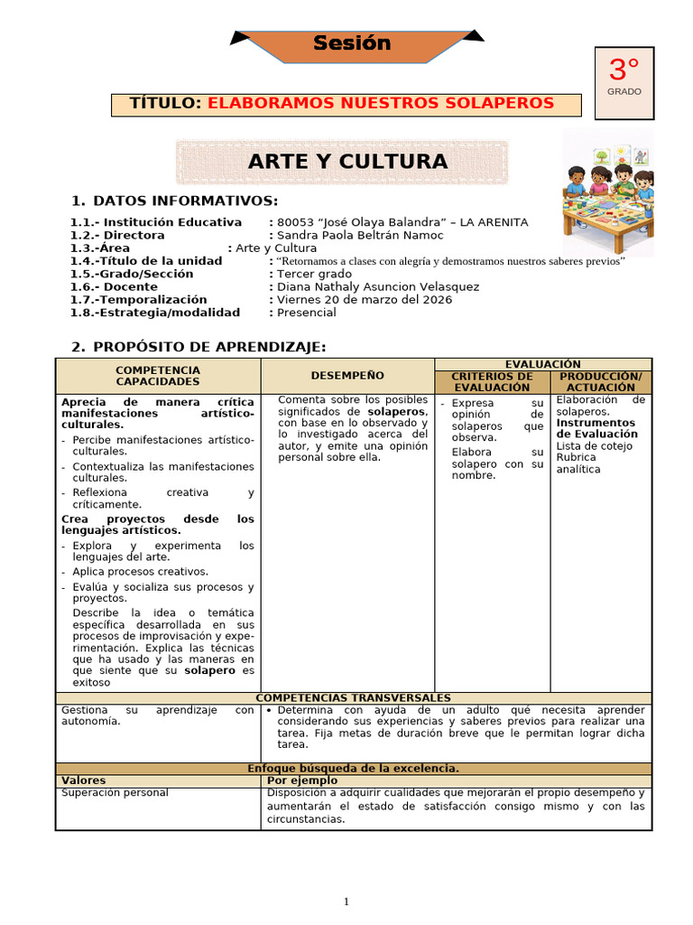 Sesion 09 Ayc | PDF | Plan de estudios | Aprendizaje