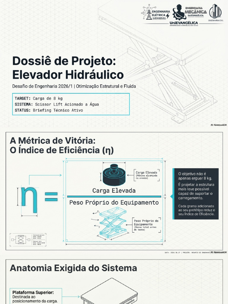 Hydraulic Elevator Engineering Dossier | PDF