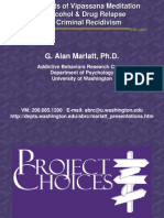 G. Alan Marlatt, PH.D.: Addictive Behaviors Research Center Department of Psychology University of Washington