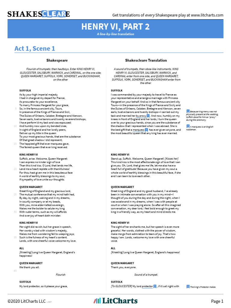 Henry VI Part 2 | PDF