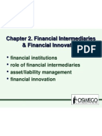 Chapter 2. Financial Intermediaries & Financial Innovation