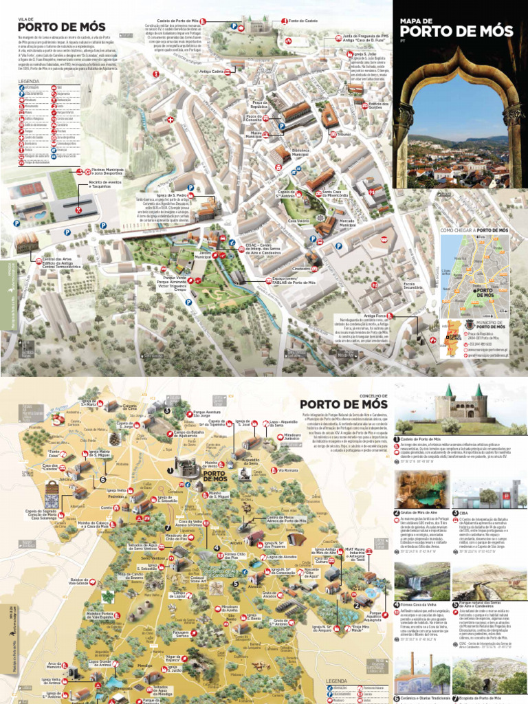 Mapa de Porto de Mos Portugues | PDF | Projeto arquitetônico | Arquitetura