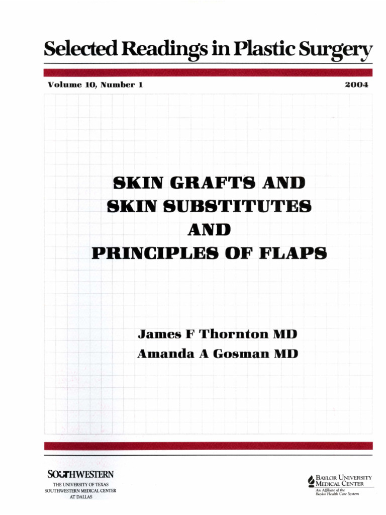 Selected Readings - Skin Grafts, Skin Substitutes and Principles of ...