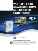 Matrox MicroQuad Datasheet