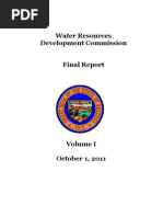 Water Resources Development Report - Arizona 2011