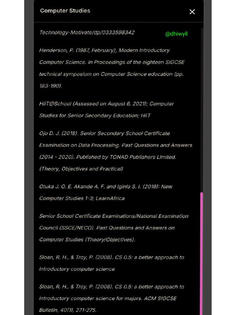 Computer Studies Material | PDF