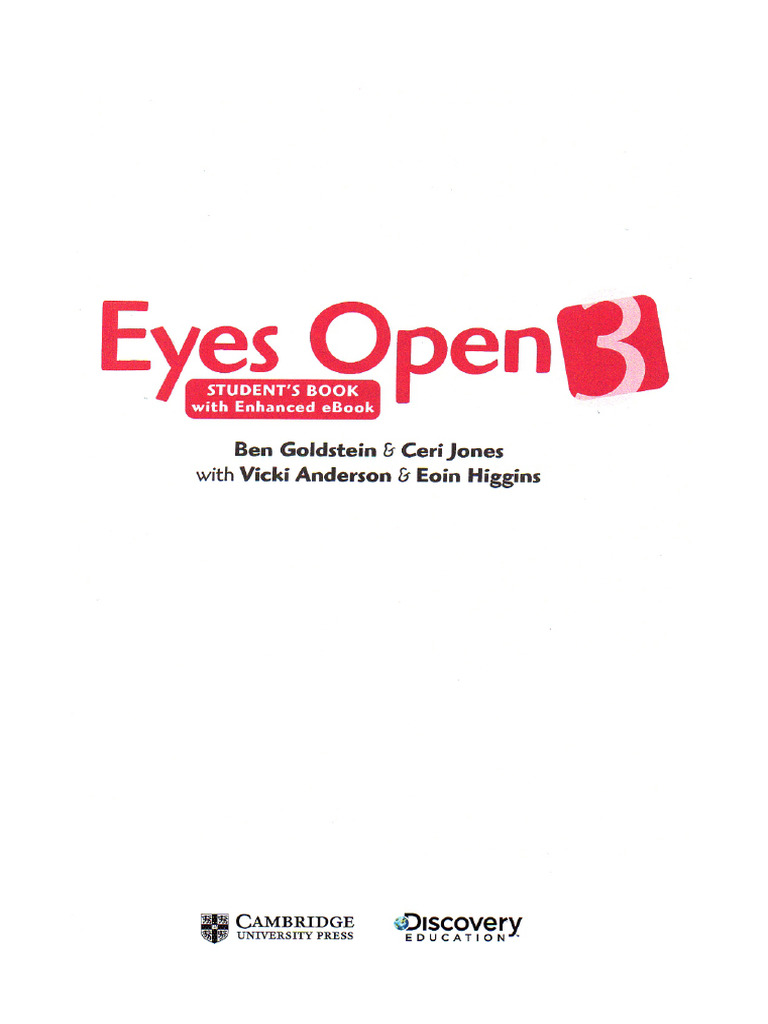 Eyes Open 3 Book | PDF