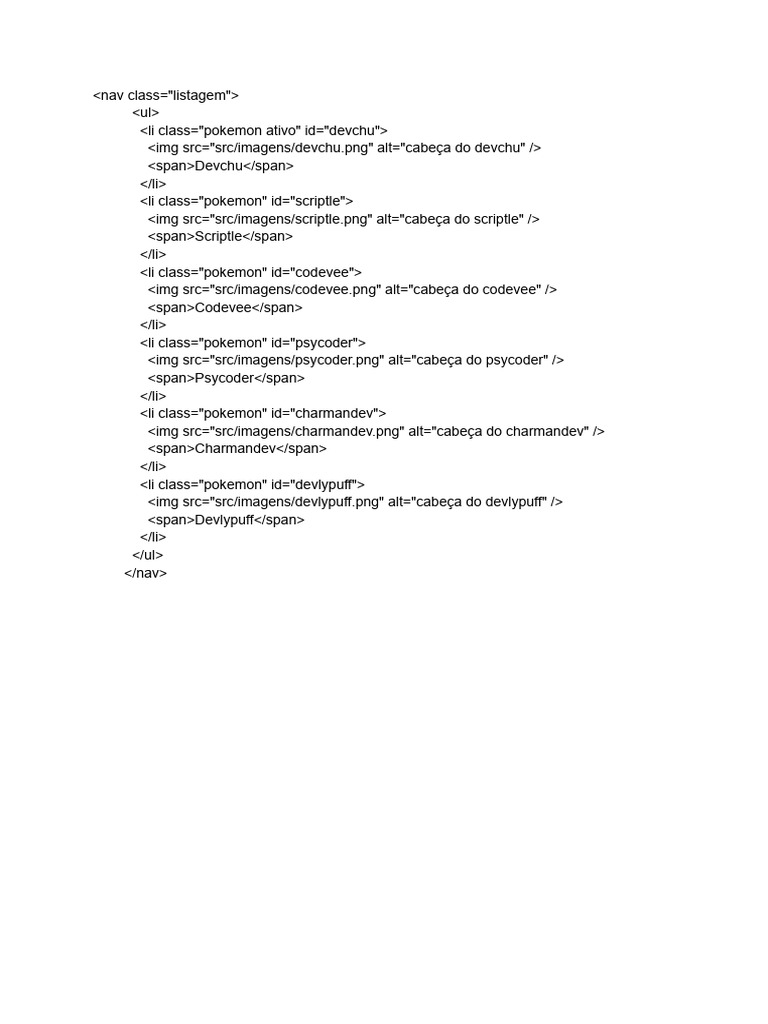 HTML - Live #1 Dev em Dobro | PDF