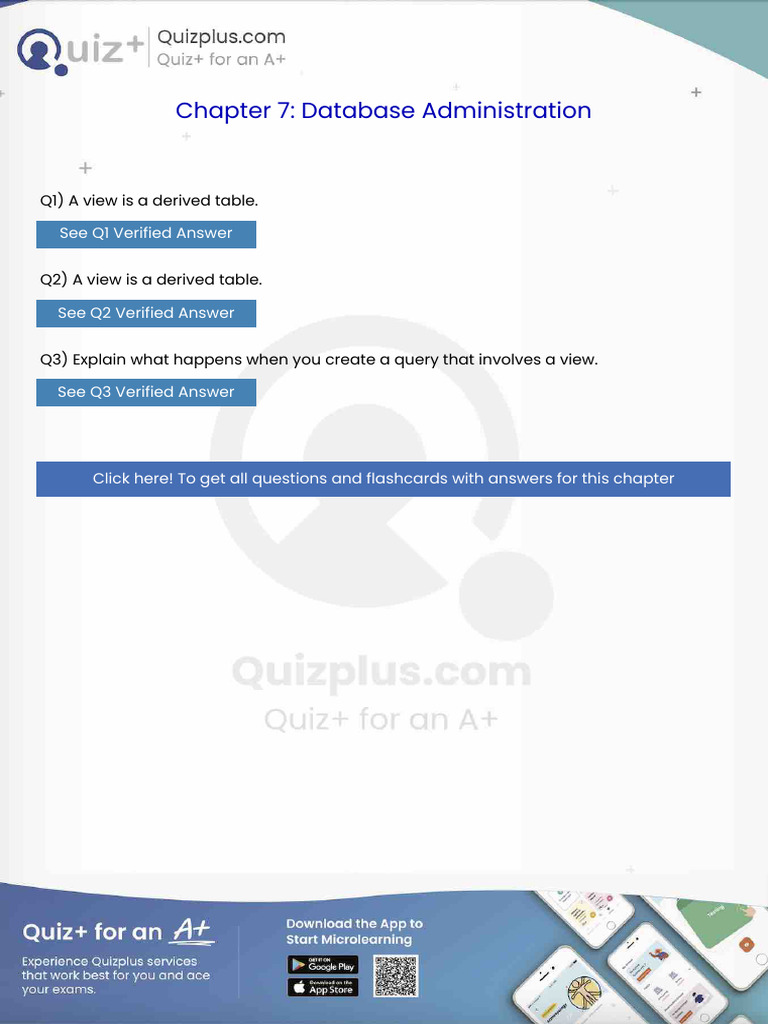 A View Is A Derived Table | PDF | Databases | Information Technology ...