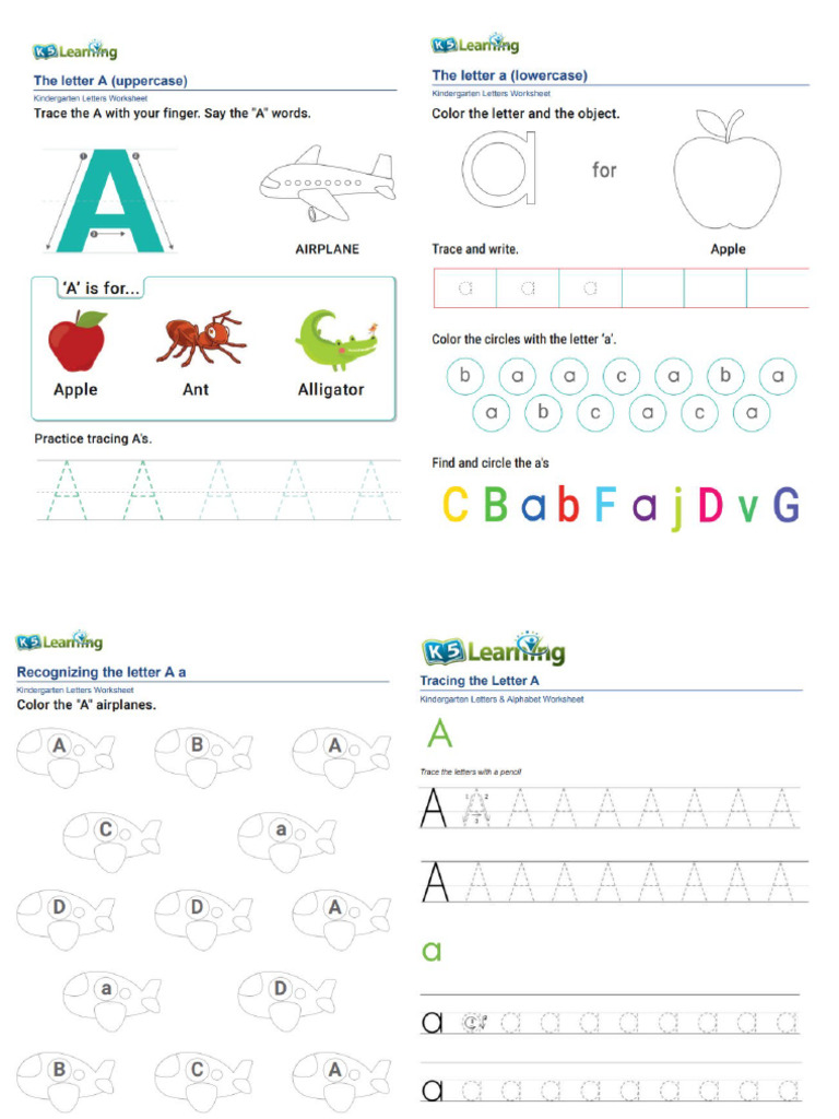 Kinder Letters | PDF
