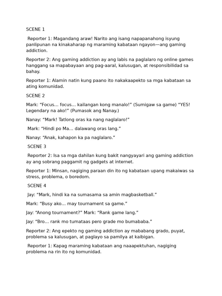 Scene 1 | PDF