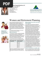 Women and Retirement Planning