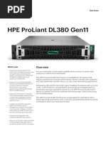HPE ProLiant DL380 Gen11 User Guide | PDF