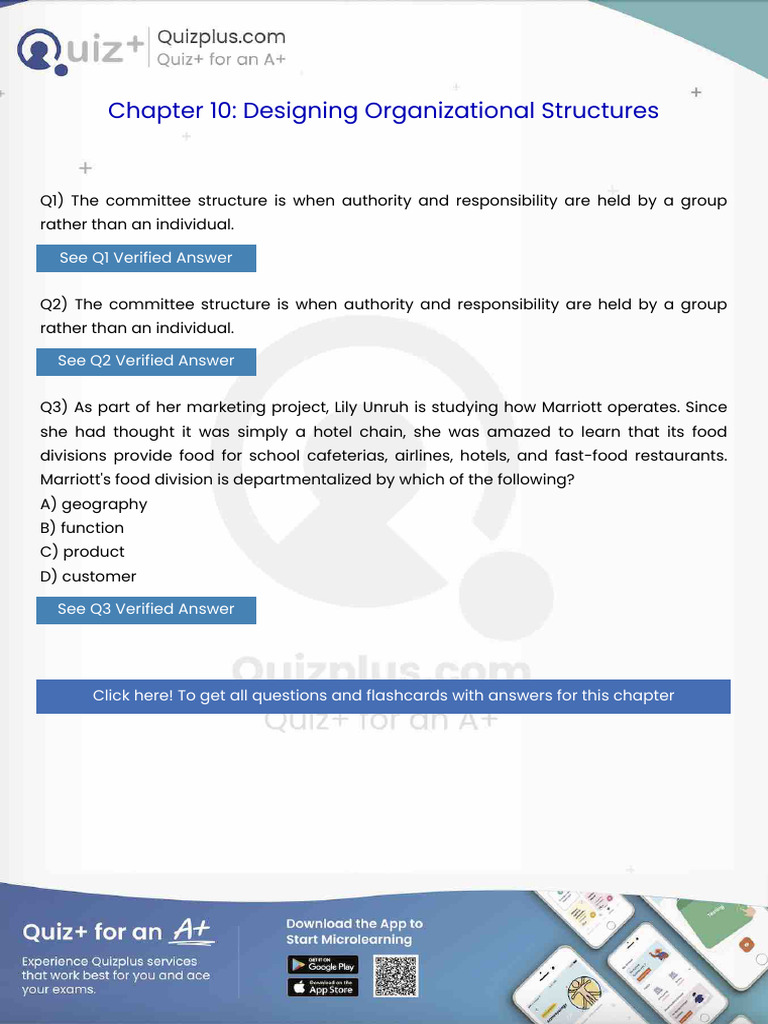 The Committee Structure is When Authority and Responsibility Are Held ...