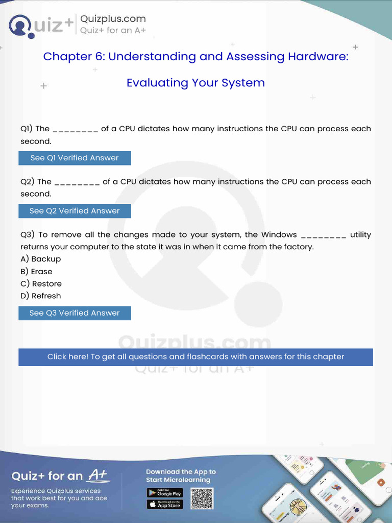 The of A Cpu Dictates How Many Instructions The Cpu Can Process Each ...