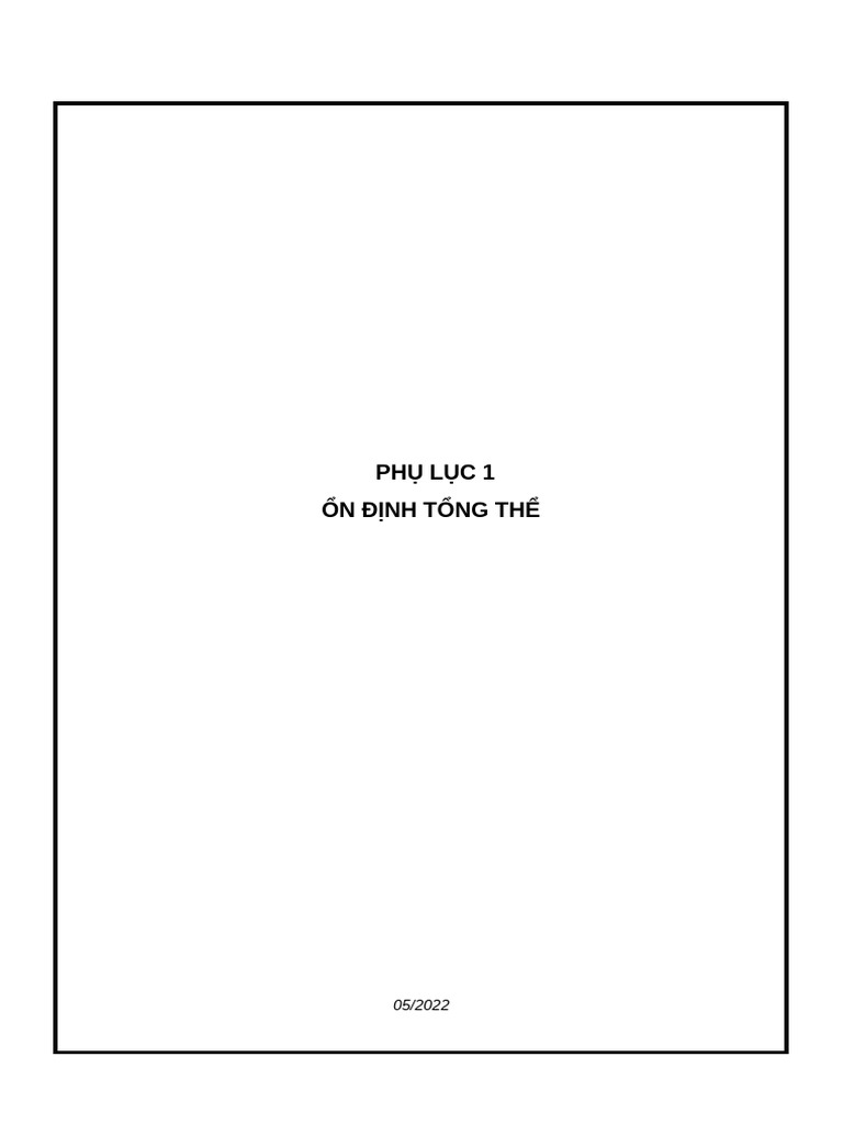 Phu Luc 1 - Kiem Tra On Dinh | PDF