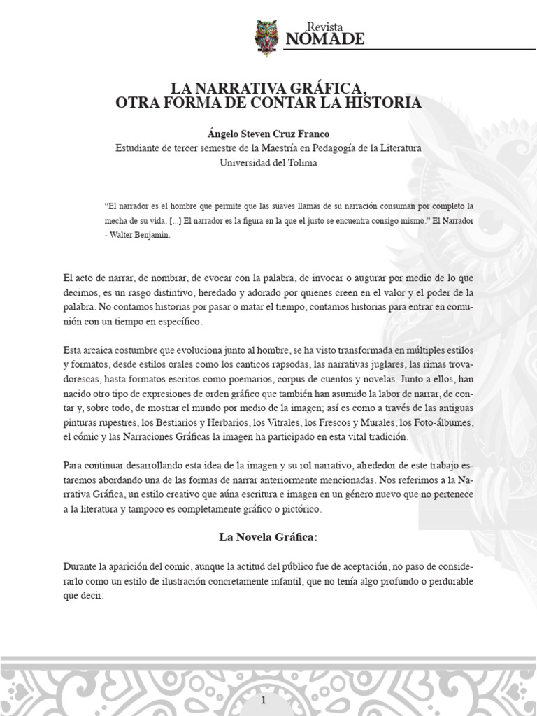 Otra Forma de Contar La Historia | PDF | Cómics