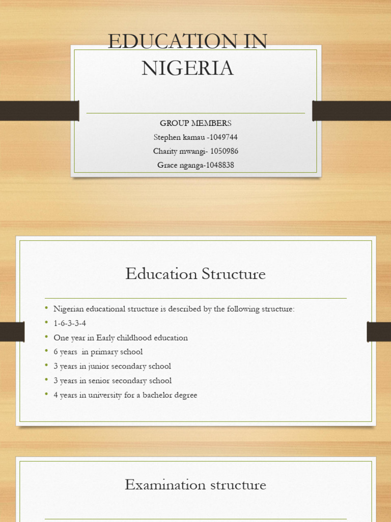 Nigerian Education | PDF | Educational Stages