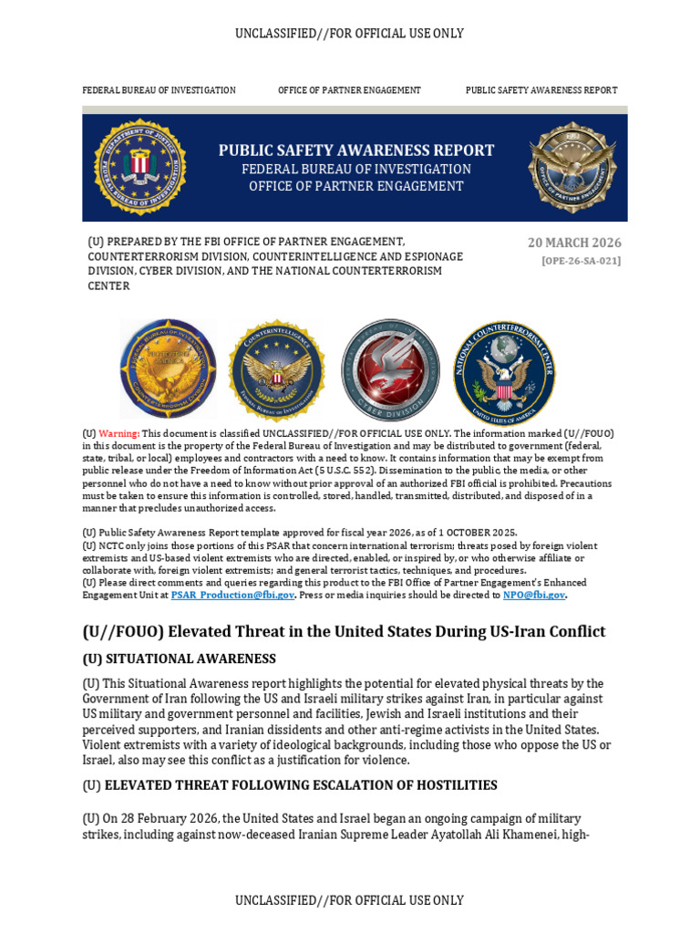 Fbi Memo | PDF | American Government | Federal Bureau Of Investigation