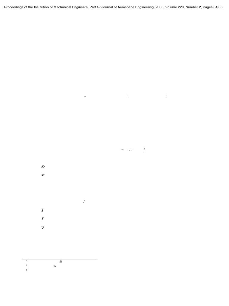 (Paper Flight) Non-Linear Unsteady Aerodynamic Model For Insect-Like ...