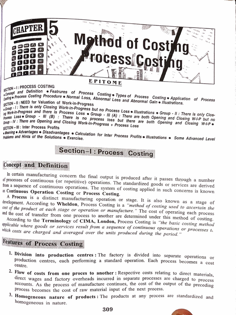 Process Costing | PDF