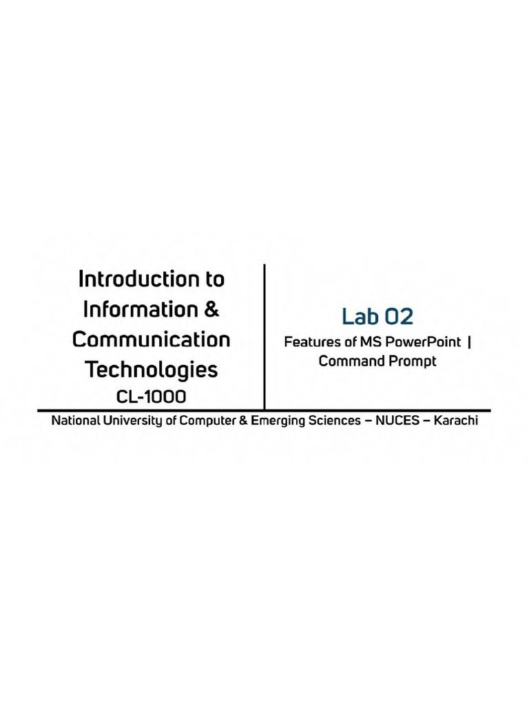 Lab Manual 02 | PDF