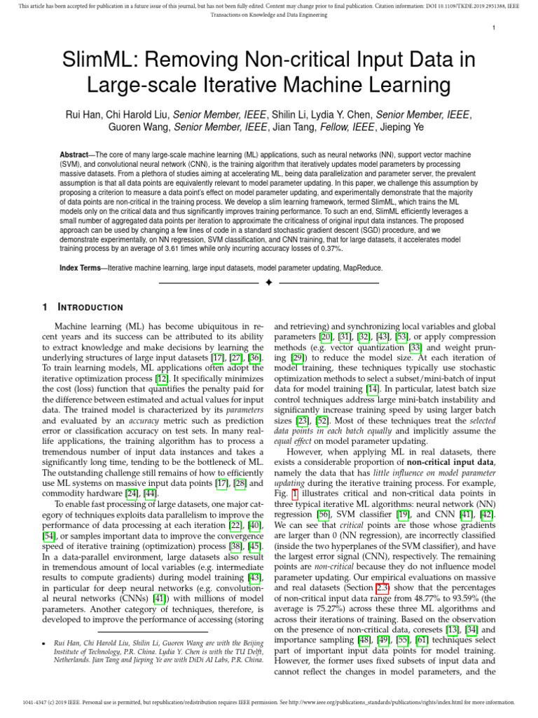 Han 2019 | PDF | Machine Learning | Support Vector Machine