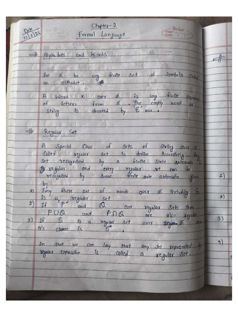 SEM4 TOC UNIT2 Part1 | PDF